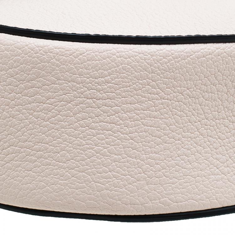Pre Owned Chloe Light Pink Leather Small Drew Shoulder Bag