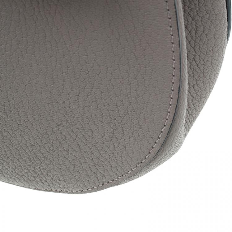 Pre Owned Chloe Grey Leather Medium Drew Shoulder Bag