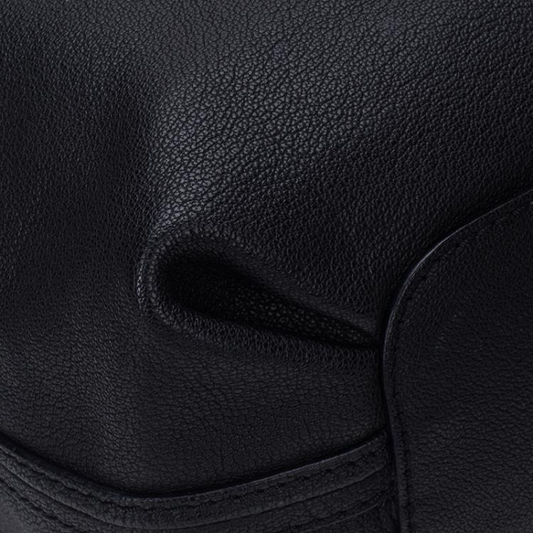Pre Owned Chloe Black Leather Elsie Shoulder Bag
