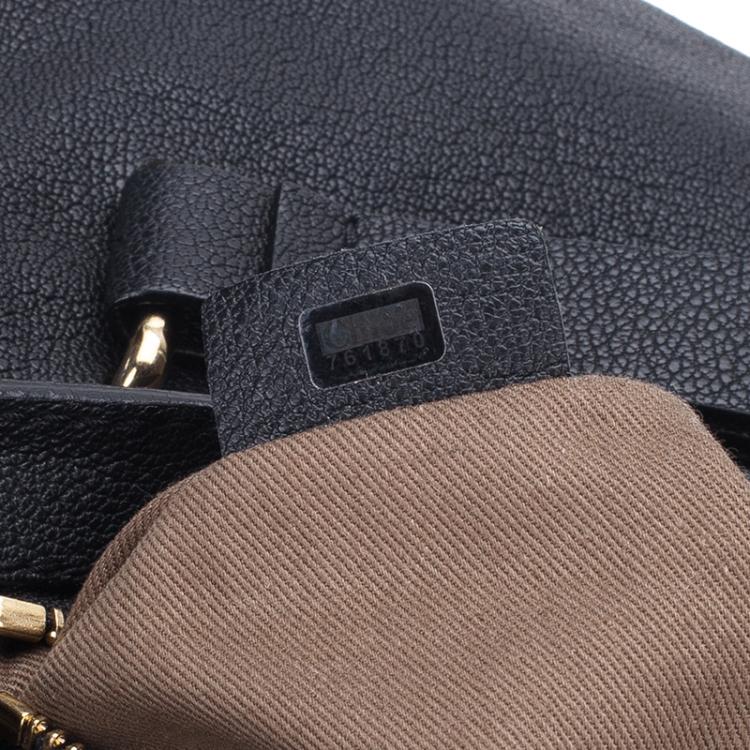 Pre Owned Chloe Black Leather Elsie Shoulder Bag