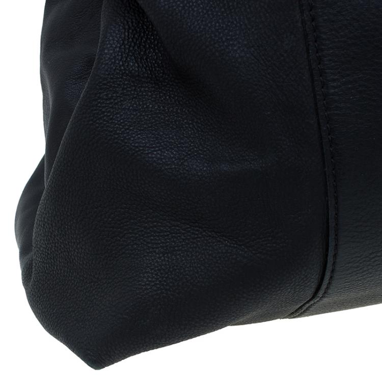 مملوكة مسبقًا Chloe Black leather Dome Satchel