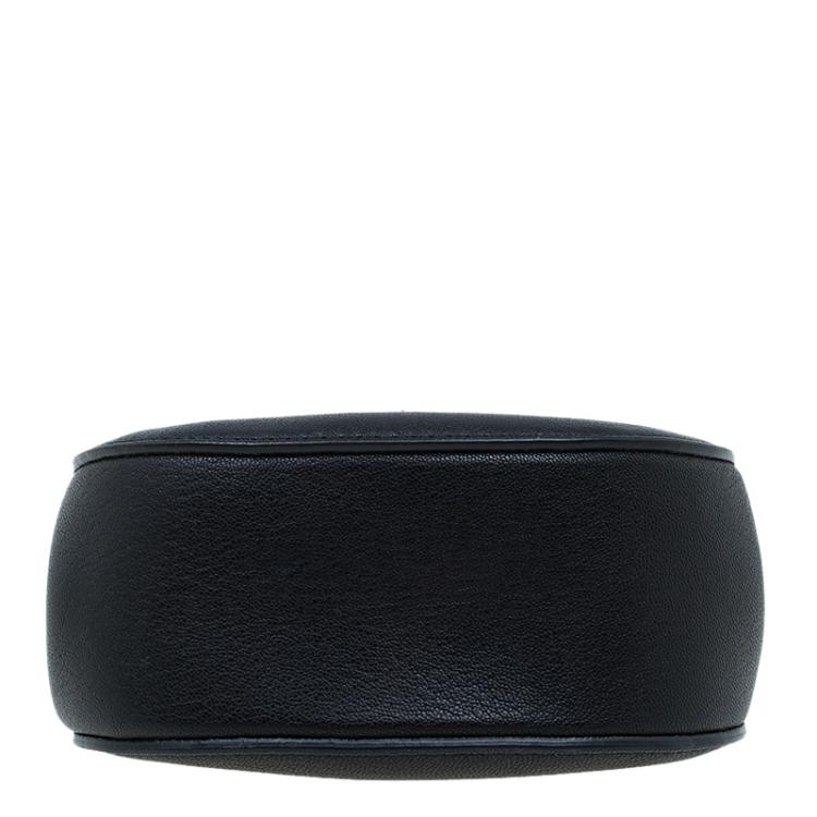 Pre Owned Chloe Black Leather Nano Drew Shoulder Bag