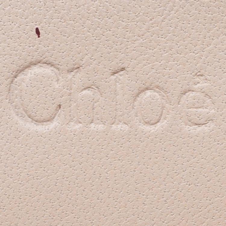 Pre Owned Chloe Brown Leather Large Elsie Shoulder Bag