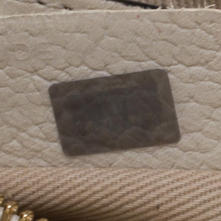 Pre Owned Chloe Metallic Tweed Medium Sally Flap Shoulder Bag