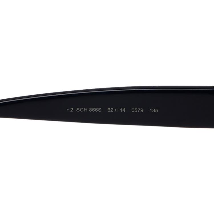 Pre Owned Chopard Silver SCH 866 Sunglasses