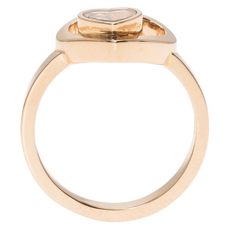 مملوكة مسبقًا Chopard Diamonds Diamond Yellow Gold Heart Ring