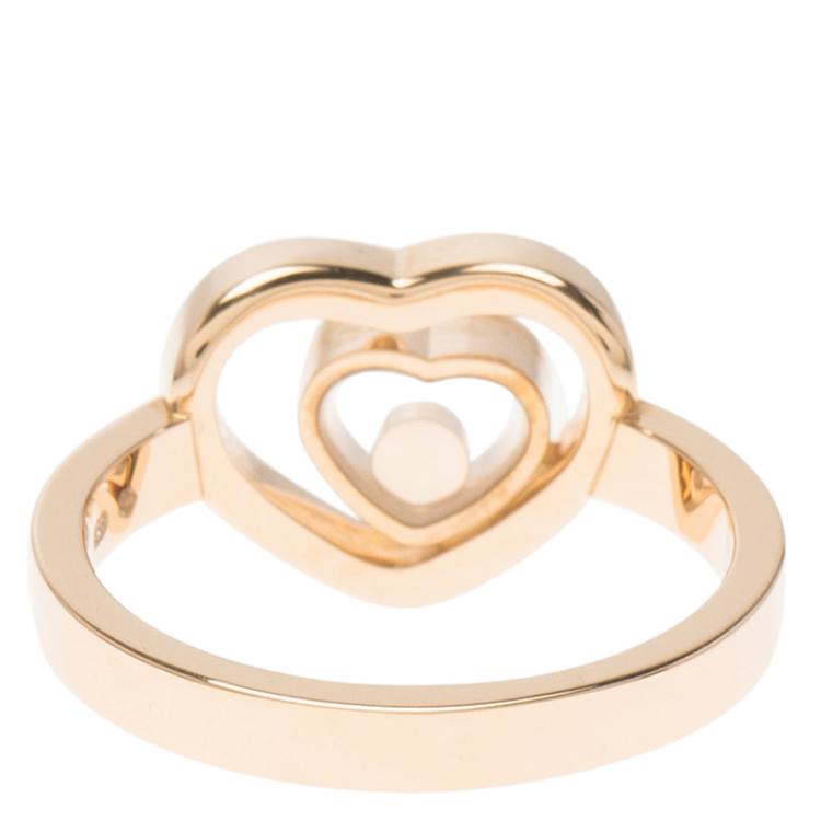 مملوكة مسبقًا Chopard Diamonds Diamond Yellow Gold Heart Ring
