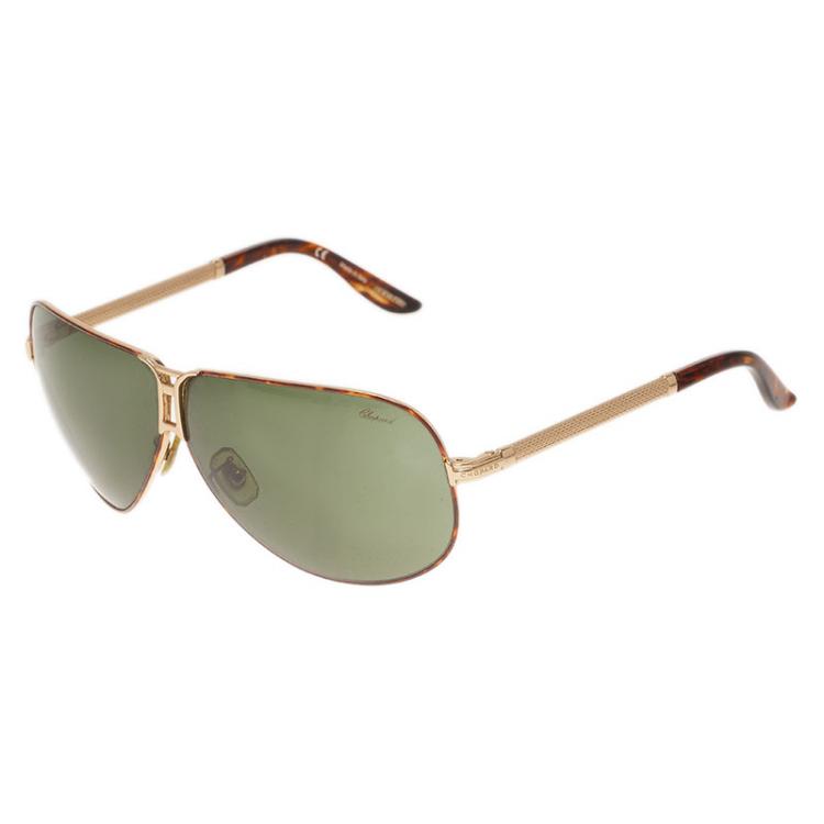 Pre Owned Chopard Gold SCH 705 Aviators 