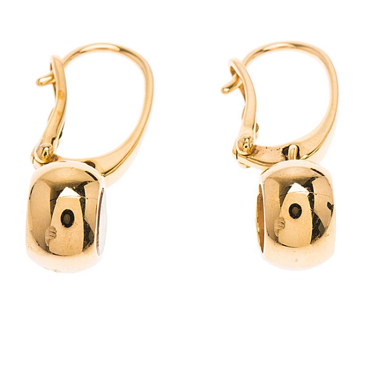 مملوكة مسبقًا Chopard Miss Happy Diamond Rose Gold Drop Earrings