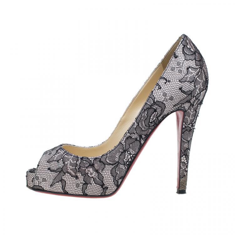 Very on sale lace louboutin