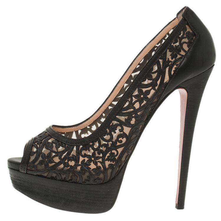 christian louboutin laser cut