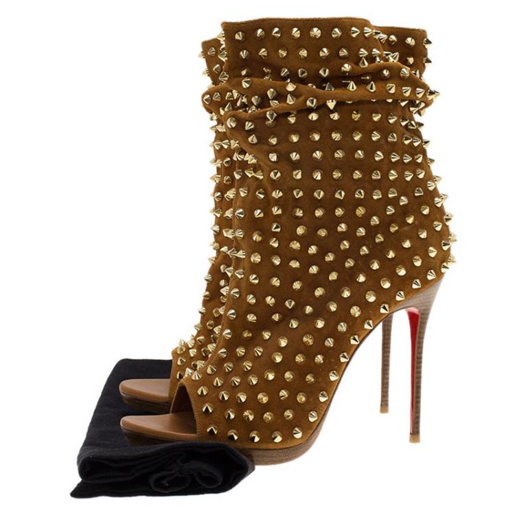 spiked louboutin boots