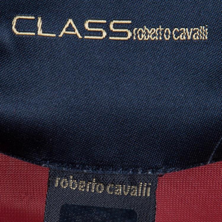 Pre Owned Class by Roberto Cavalli Multicolor Printed Sleeveless Top S