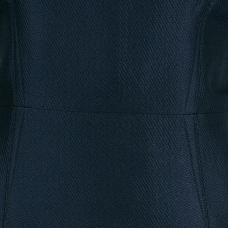 Pre Owned Class by Roberto Cavalli Navy Sheath Dress L