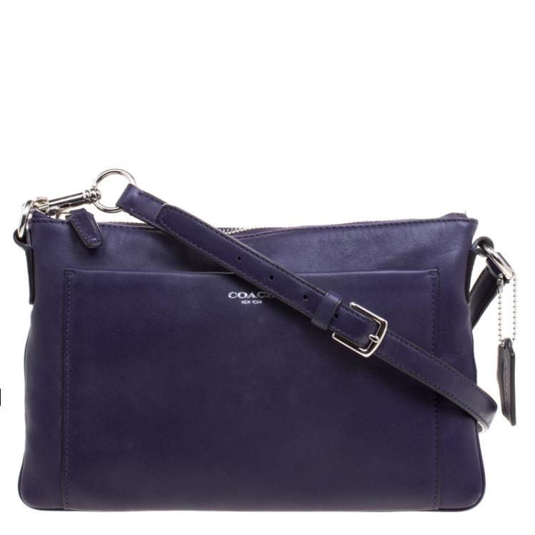 Buy Coach Willow 24 Tote Bag | Purple Color Women | AJIO LUXE