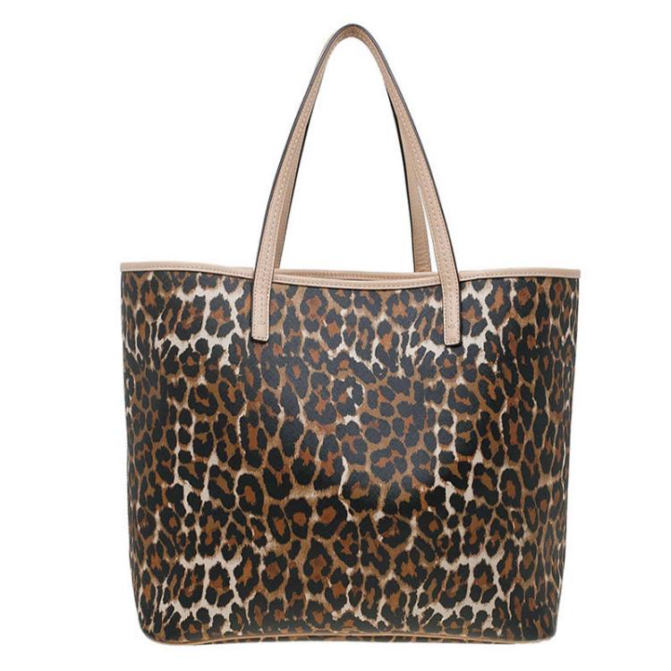 coach ocelot leopard tote