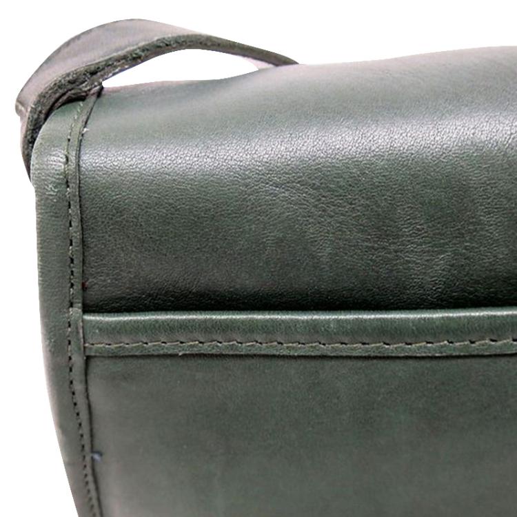 Pre Owned Coach Black Leather Saddle Shoulder Bag 