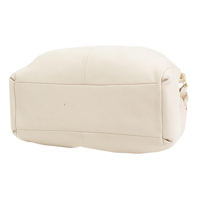 Pre Owned Coach White Leather Small Madison Tote