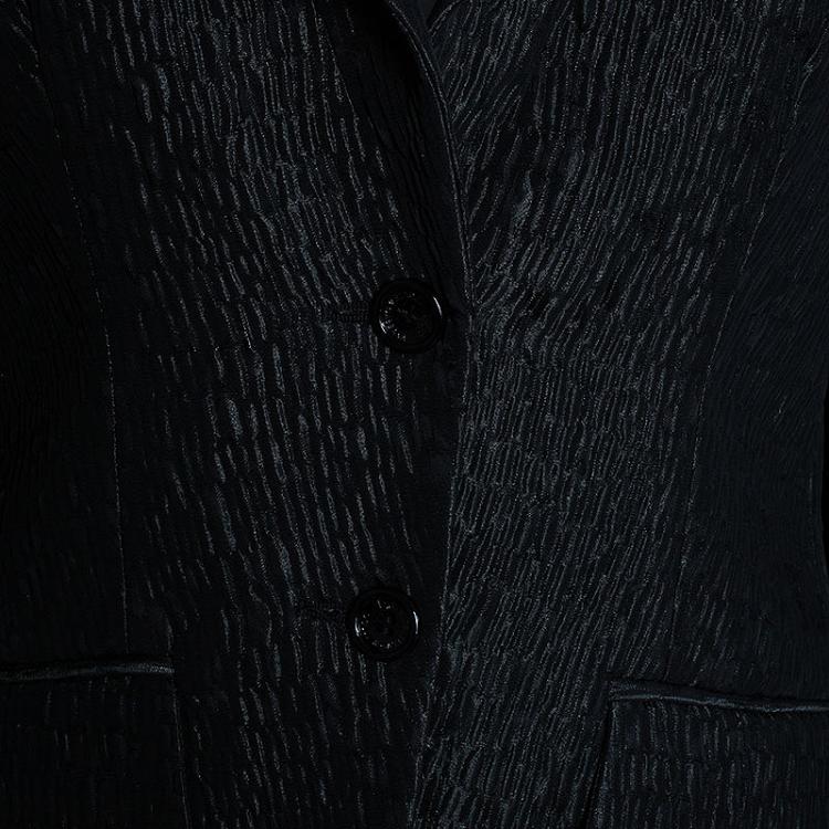 Pre Owned D&G Charcoal Grey Pantsuit M