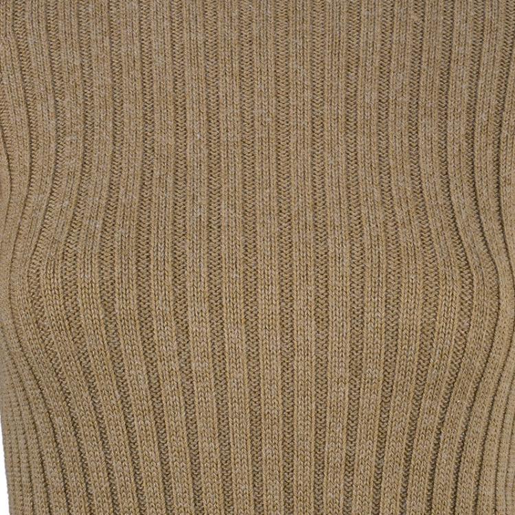 Pre Owned D and G Beige Turtleneck Sweater L