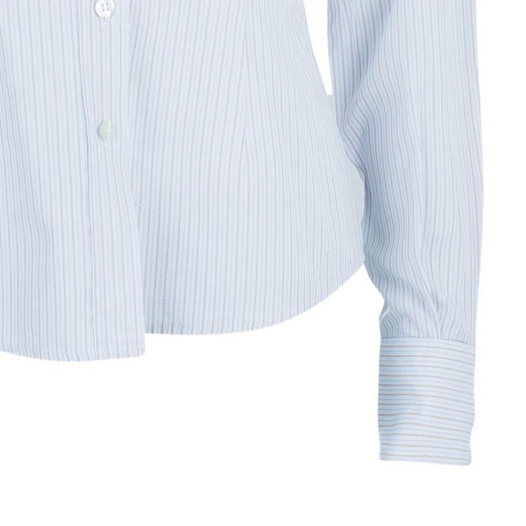 Pre Owned D&G Cotton Striped Button Down Shirt S