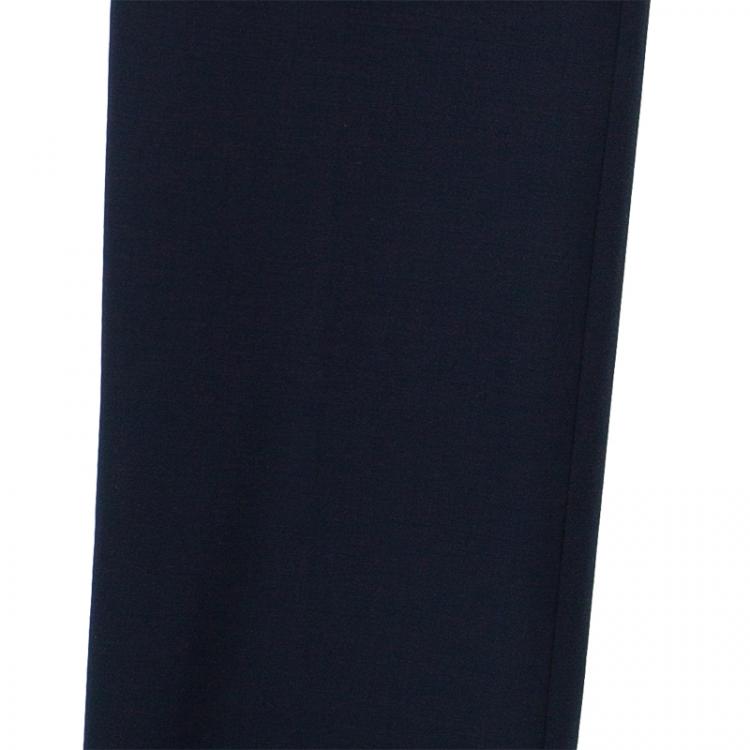 Pre Owned D&G Navy Wool Pants XS