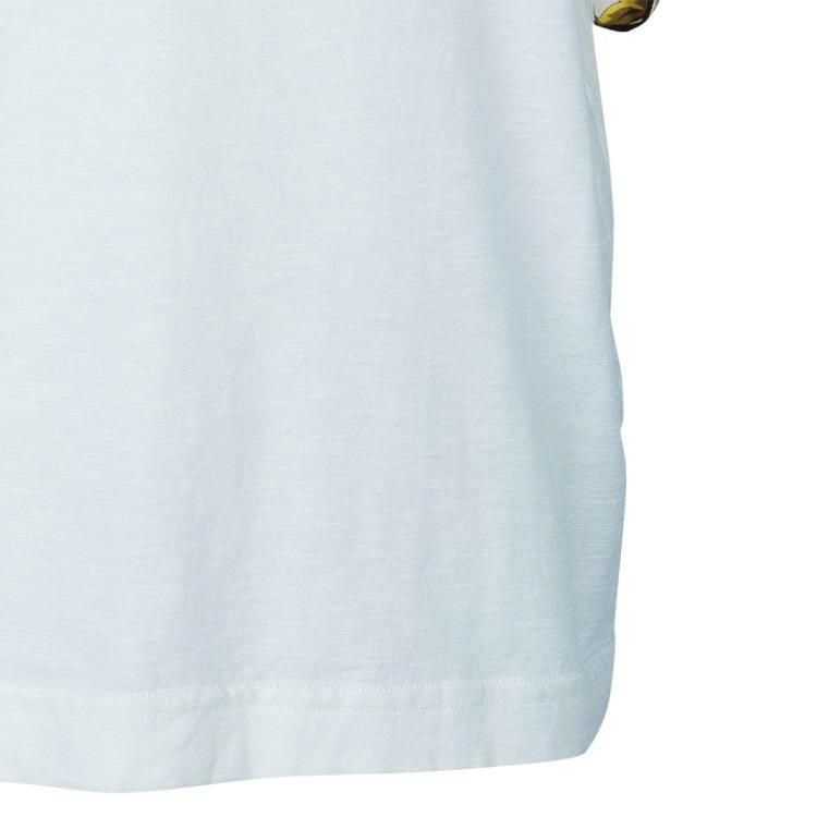 Pre Owned D&G Scarf Print Silk Top L