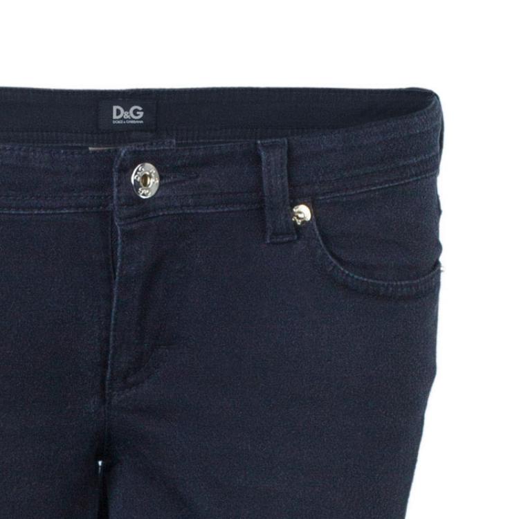 Pre Owned D and G Black Skinny Jeans S