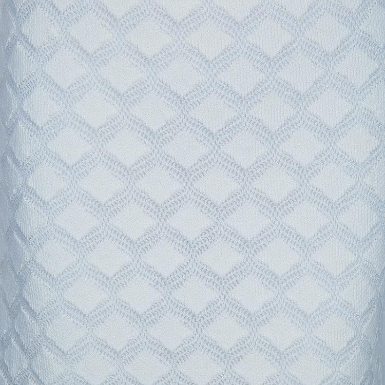 Pre Owned Derek Lam White Crochet Skirt S