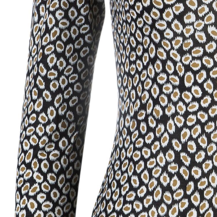 Pre Owned Diane von Furstenberg Sarita Long Sleeve Top S