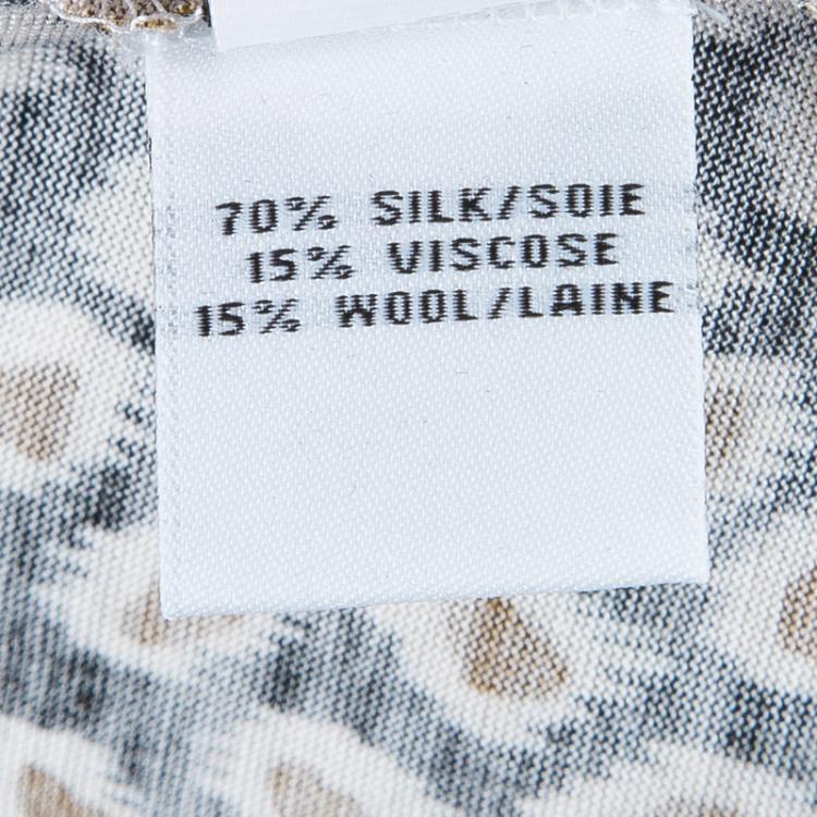 Pre Owned Diane von Furstenberg Sarita Long Sleeve Top S