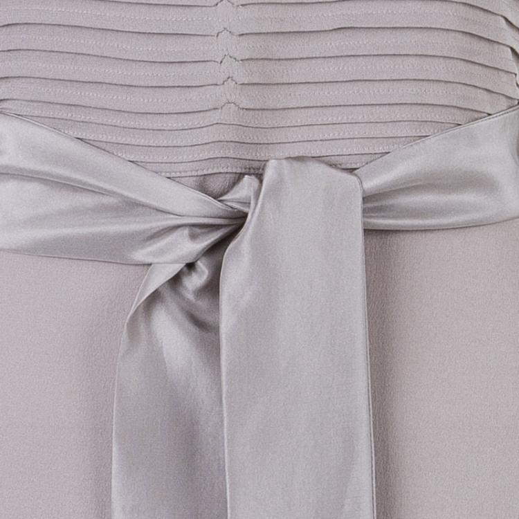 Pre Owned Diane Von Furstenberg Mauve Kimian Dress S
