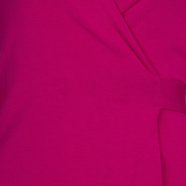 مملوكة مسبقًا Diane von Furstenberg New Julian Two Mini Pink Dahlia Wrap Dress S