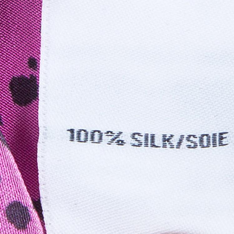 مملوكة مسبقًا Diane Von Furstenberg Pink Sienna Printed Dress L