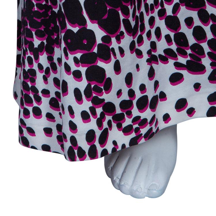 مملوكة مسبقًا Diane von Furstenberg Samson Printed Maxi Wrap Dress M