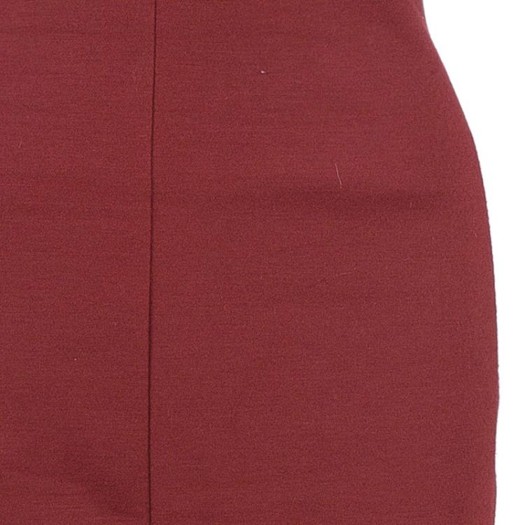 Pre Owned Diane Von Furstenberg Aurora Wool Sheath Dress L