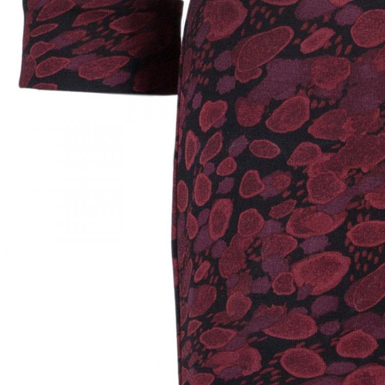 Pre Owned Diane Von Furstenberg Red New Julian Two Wrap Dress M