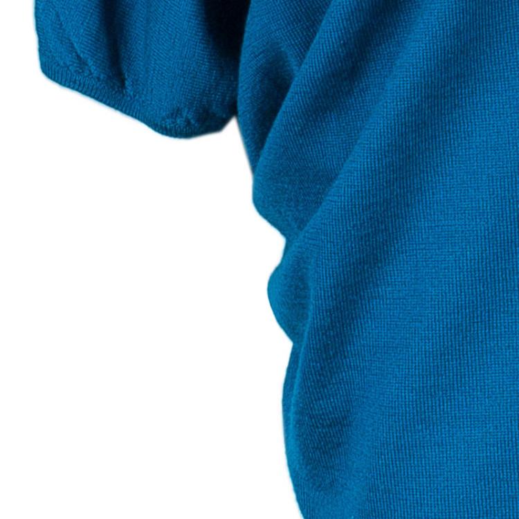 مملوكة مسبقًا Diane von Furstenberg Teal Mulan Knit Dress M