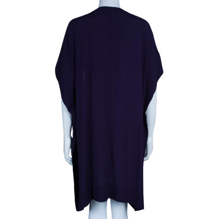 Pre Owned Diane von Furstenberg Purple Naz Dress M