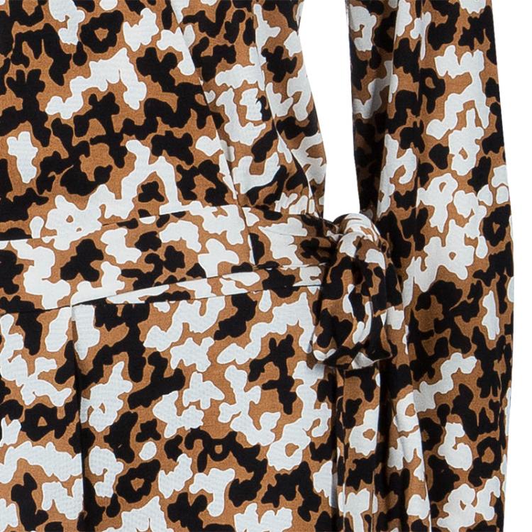 Pre Owned Diane von Furstenberg Sanori Wrap Jumpsuit M
