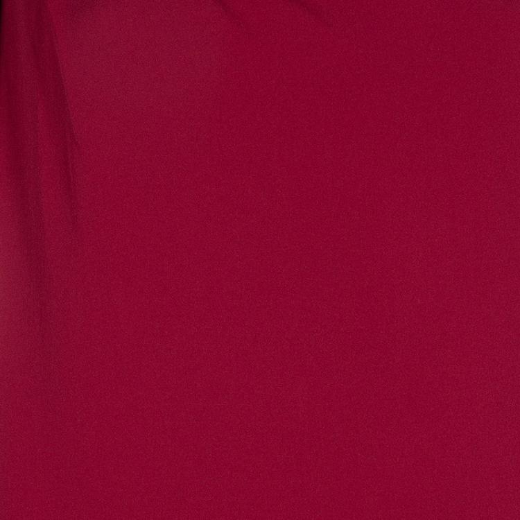 Pre Owned Diane Von Furstenberg Red New Liluye One Shoulder Short Dress M