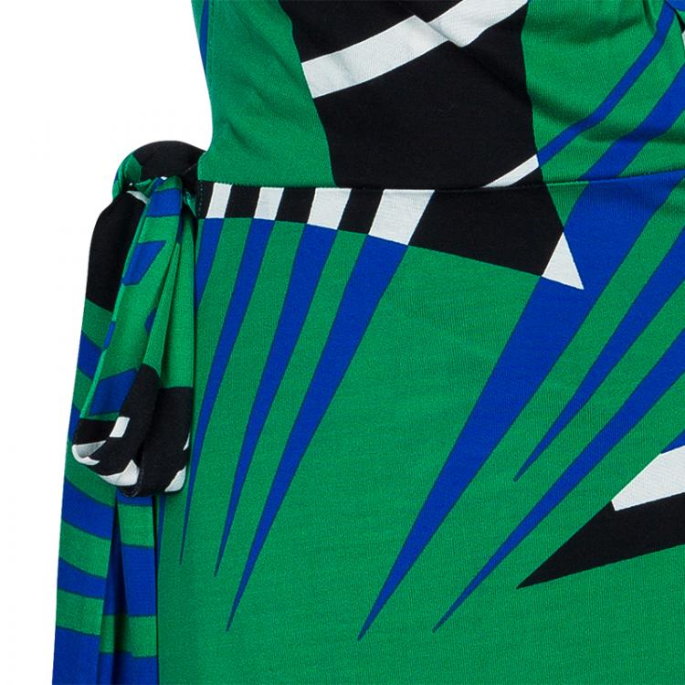 Pre Owned Diane von Furstenberg Multicolor Aurelia Dress S