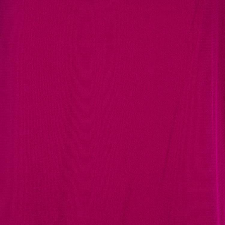 Pre Owned Diane Von Furstenberg Fuschia Beonica Dress L
