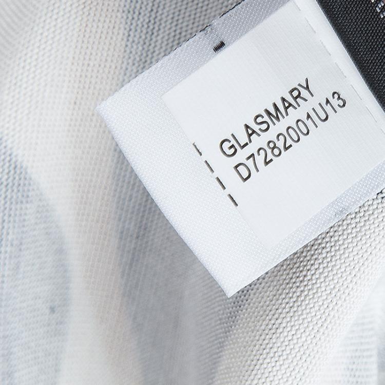 مملوكة مسبقًا Diane Von Furstenberg Printed Jersey Ruched Glasmary Dress M