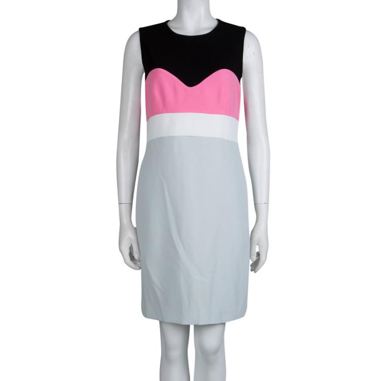 Dvf hotsell colorblock dress