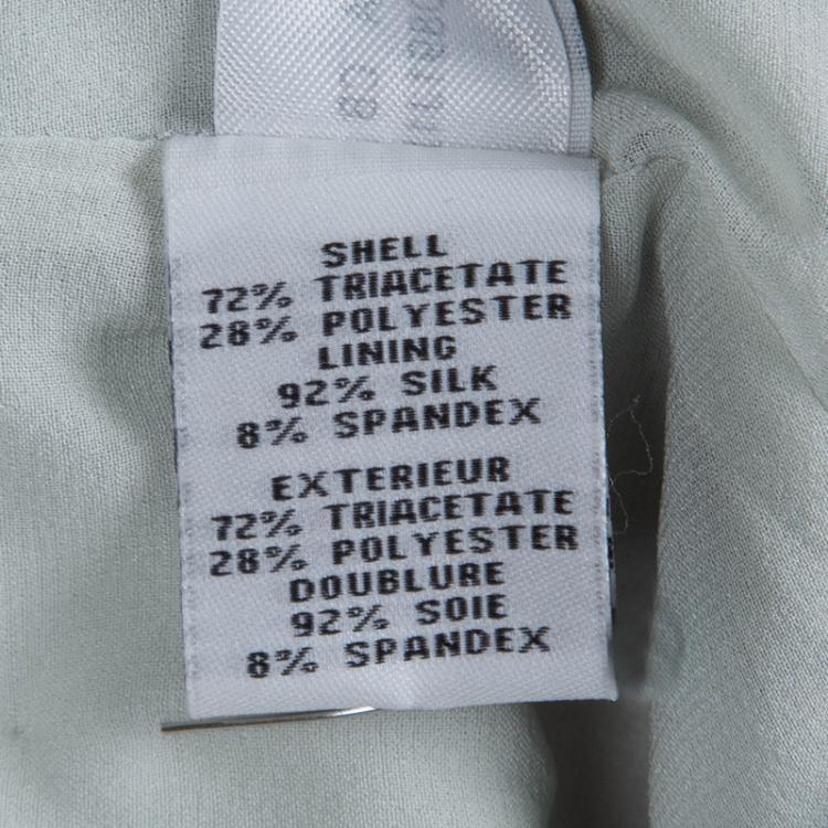 Pre Owned Diane Von Furstenberg Colorblock Sleeveless Tamika Dress L