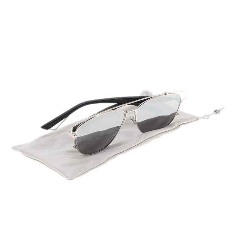 dior technologic cutout aviator sunglasses