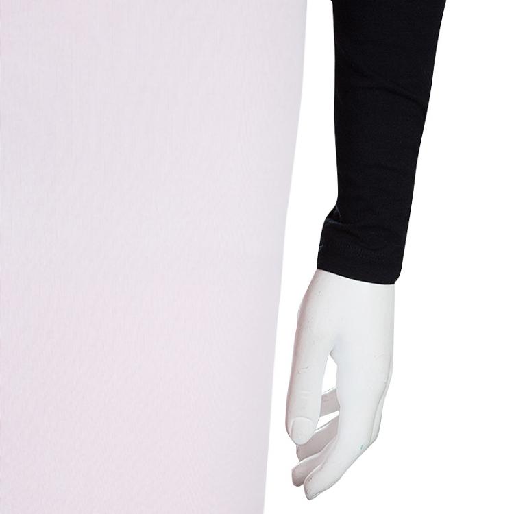 Pre Owned Dior Pink Red Colorblock Skirt M