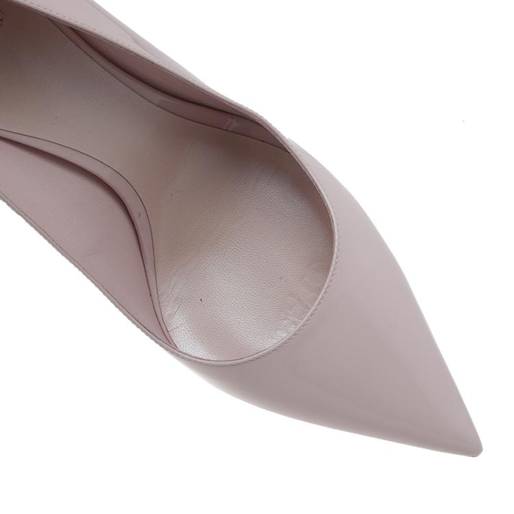 Pre Owned Dior Nude Patent Leather Pumps Size 40