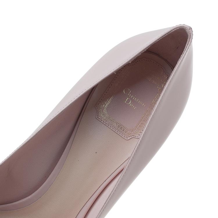 Pre Owned Dior Nude Patent Leather Pumps Size 40